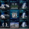 新能源汽車(chē)、摩托車(chē)、電動(dòng)車(chē)、PC塑料件、CNC精雕